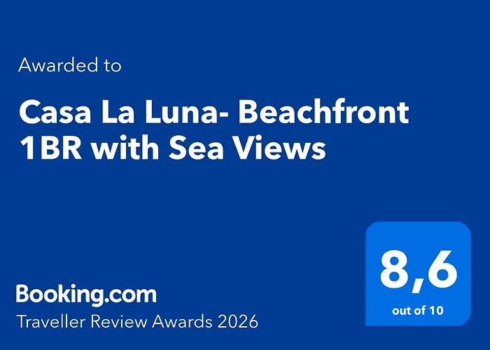 Apartment Casa La Luna: ¡cozy And Sunny 1br On The Beach! *